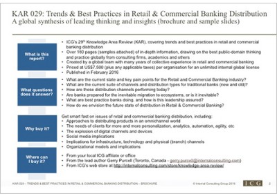 KAR-029: Trends & Best Practices in Retail & Commercial Banking Distribution